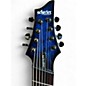 Used Schecter Guitar Research OMEN ELITE 8 see thru blue burst Solid Body Electric Guitar