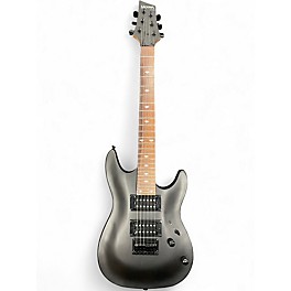 Used Laguna LE50 Short Scale Flat Black Electric Guitar