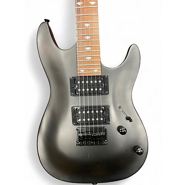 Used Laguna LE50 Short Scale Flat Black Electric Guitar