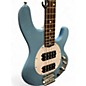 Used Sterling by Music Man hh chopper blue Electric Bass Guitar