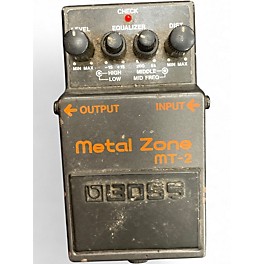 Used BOSS MT2 Metal Zone Distortion Effect Pedal