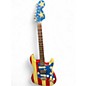 Vintage 1990s Fender WAYNE KRAMER STRATOCASTER AMERICAN FLAG Solid Body Electric Guitar thumbnail