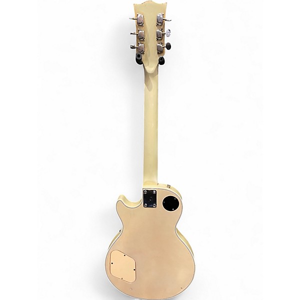 Used Magnum LP Custom Vintage White Solid Body Electric Guitar
