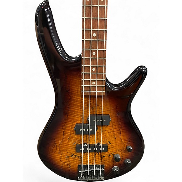 Used Ibanez GSR200SM Brown Burst Electric Bass Guitar