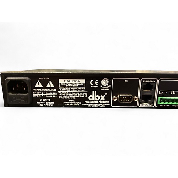 Used dbx ZONEPRO 640 Signal Processor