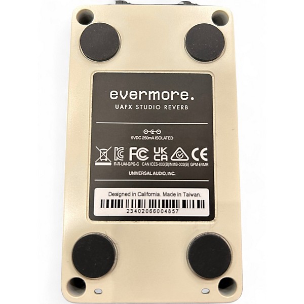 Used Universal Audio UAFX Evermore Studio Reverb Effect Pedal