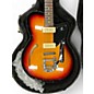 Used Reverend NOS Club King Sunburst Hollow Body Electric Guitar