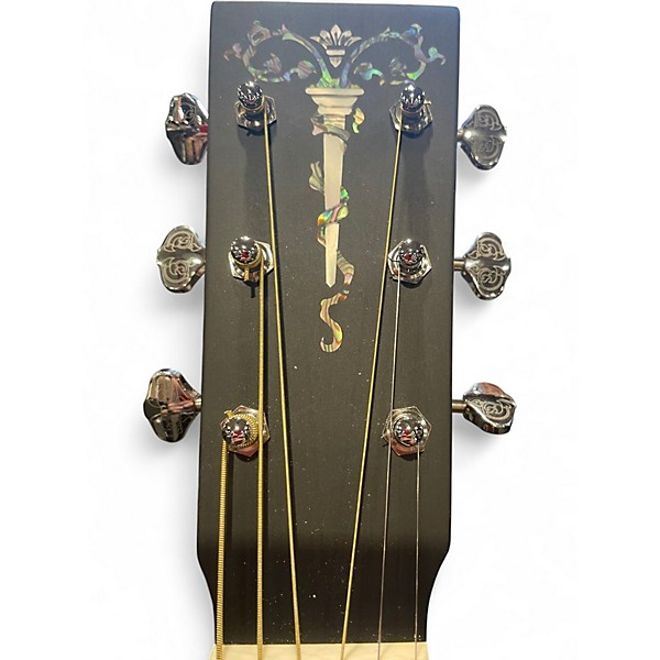 Used Larrivee OM-40-KA Natural Acoustic Guitar