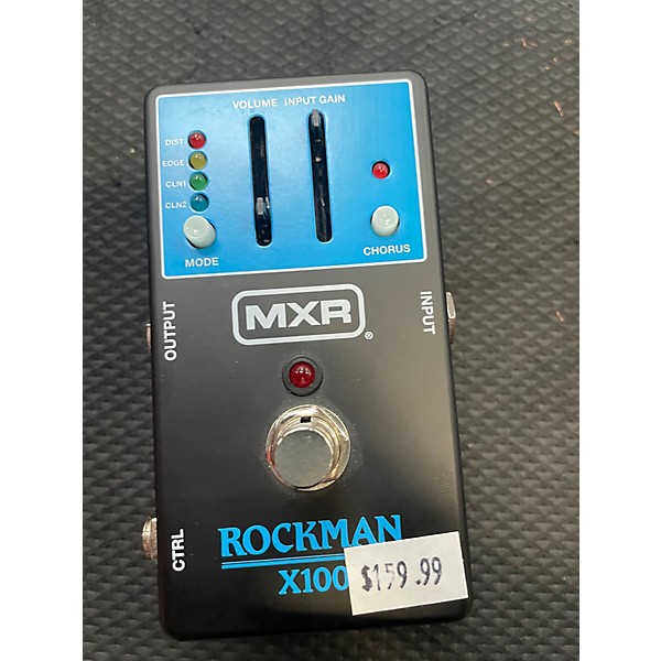 Used MXR ROCKMAN X100 Effect Pedal Package