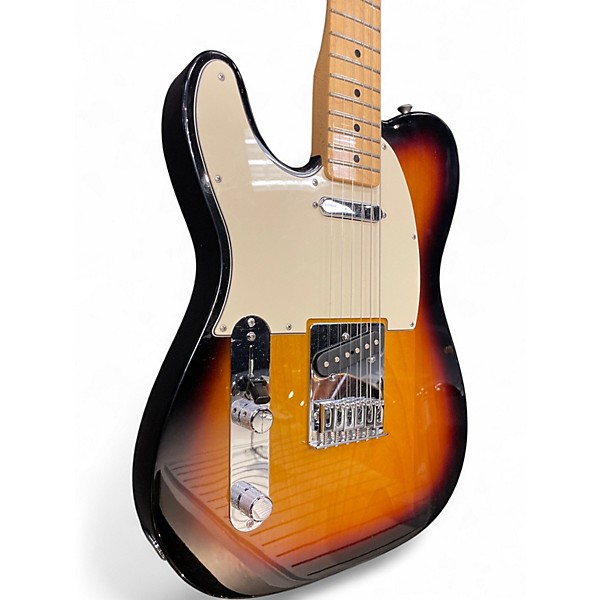 Used 2014 Fender Standard Telecaster 3 Color Sunburst Electric Guitar