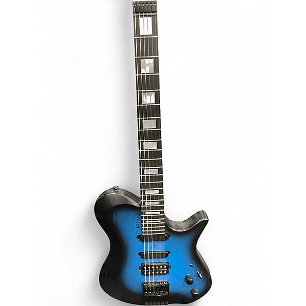 Used Kiesel ZEUS Blue Solid Body Electric Guitar