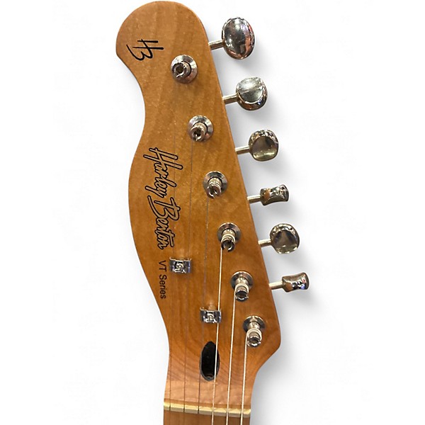 Used Harley Benton VT SERIES Butterscotch Solid Body Electric Guitar