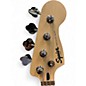 Used Squier Precision Bass Black and White Electric Bass Guitar