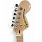 Used Squier STRATOCASTER White Solid Body Electric Guitar