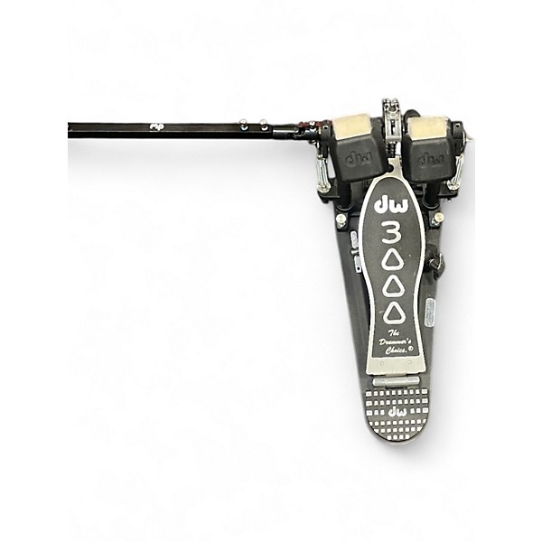 Used DW 3000 Series Double Double Bass Drum Pedal