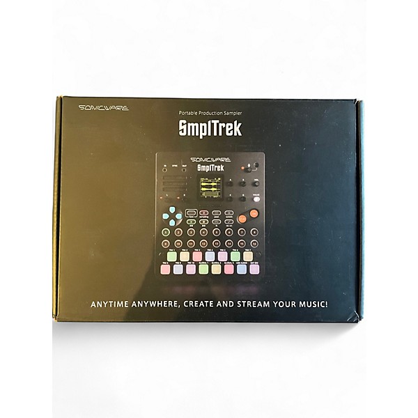Used Sonicware SMPLTREK RODUCTION SAMPLER Production Controller