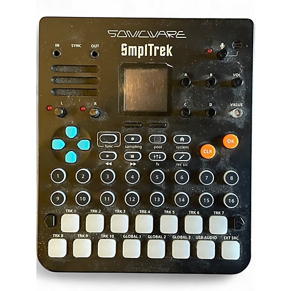 Used Sonicware SMPLTREK RODUCTION SAMPLER Production Controller