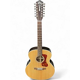 Used Guild F-1512 Natural 12 String Acoustic Guitar