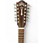 Used Guild F-1512 Natural 12 String Acoustic Guitar