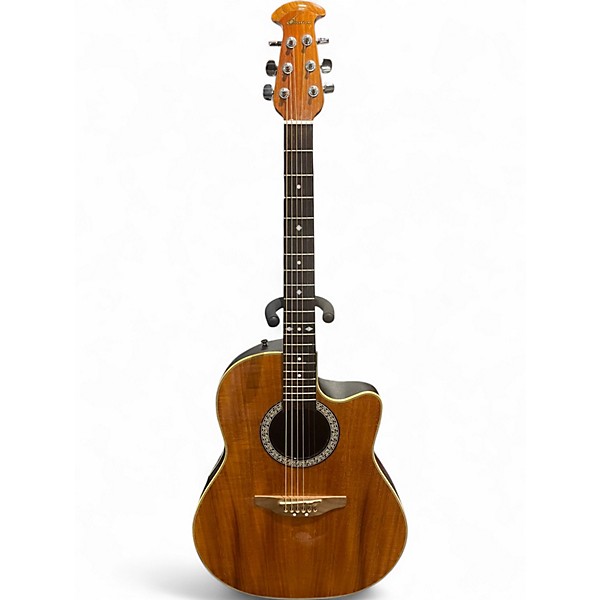 Used Ovation CK047-Fkoa Celebrity Mahogany Acoustic Electric Guitar