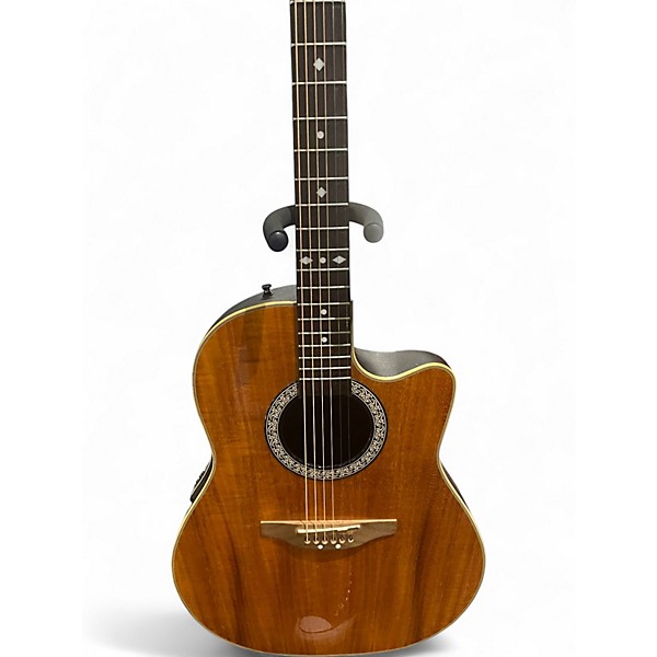 Used Ovation CK047-Fkoa Celebrity Mahogany Acoustic Electric Guitar