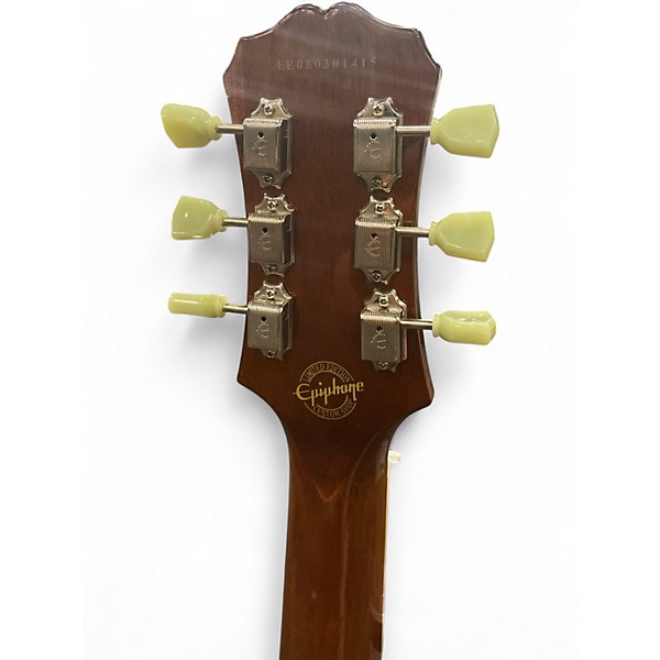 Used Epiphone Limited Edition 2008 Epiphone Les Paul Slash Gold Top Solid Body Electric Guitar