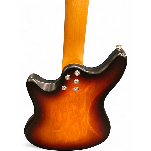 Used Schecter Guitar Research Hellcat VI Baritone 3 Color Sunburst Solid Body Electric Guitar
