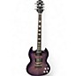 Used Epiphone SG Modern Figured Purple Solid Body Electric Guitar thumbnail