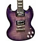Used Epiphone SG Modern Figured Purple Solid Body Electric Guitar