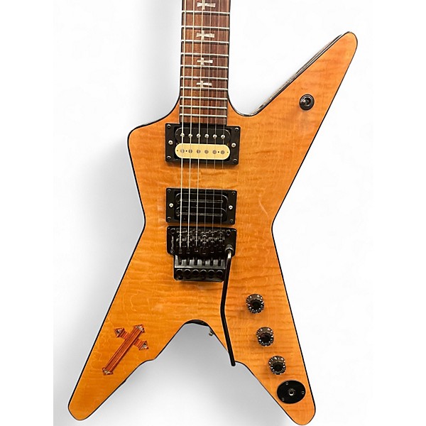 Used Firefly FFVX Brown Solid Body Electric Guitar
