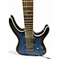 Used Big Lou hearse Blue Solid Body Electric Guitar