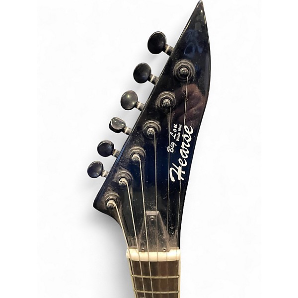 Used Big Lou hearse Blue Solid Body Electric Guitar