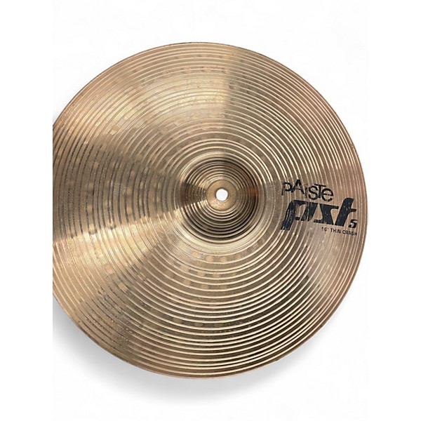 Used Paiste 16in pst5 thin crash Cymbal