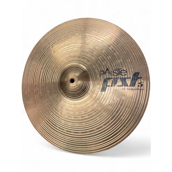 Used Paiste 16in pst5 thin crash Cymbal