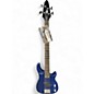 Used Rogue sx100b Blue Electric Bass Guitar thumbnail
