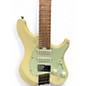 Used Goc REN 6 Antique White Solid Body Electric Guitar