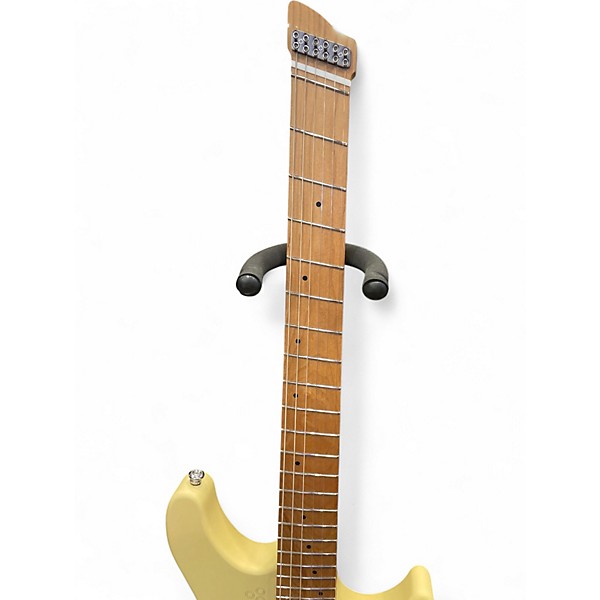 Used Goc REN 6 Antique White Solid Body Electric Guitar