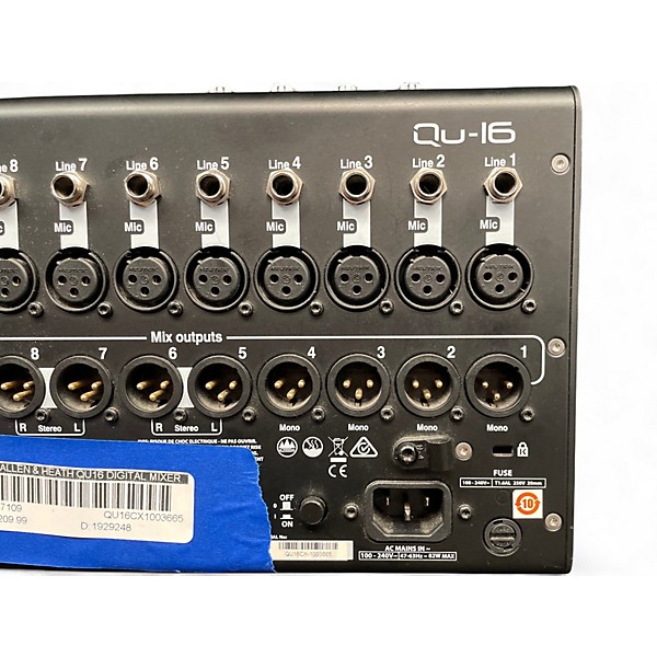 Used Allen & Heath QU16 Digital Mixer