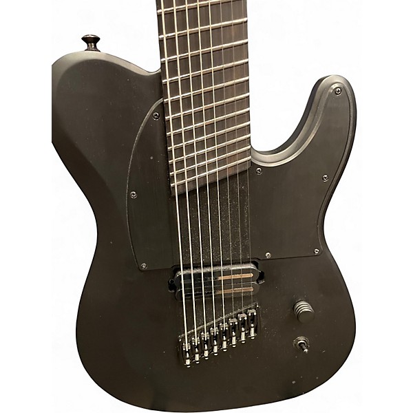 Used Schecter Guitar Research PT-8 BLACK OPS Black Solid Body Electric Guitar