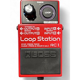 Used BOSS RC1 Loop Station Pedal