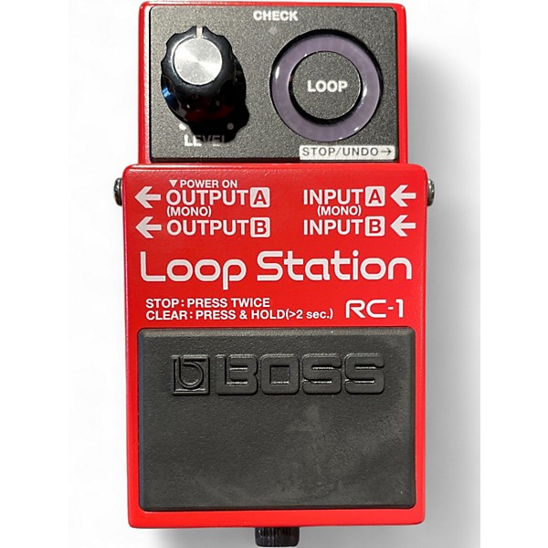 Used BOSS RC1 Loop Station Pedal