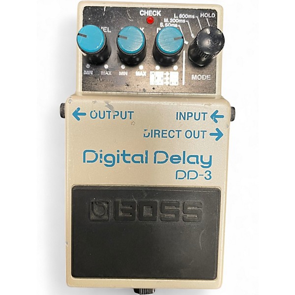 Used BOSS DD3 Digital Delay Effect Pedal