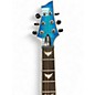 Used 2022 Schecter Guitar Research Omen Extreme 6 Ocean Blue Burst Solid Body Electric Guitar