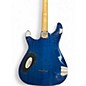 Used 2022 Schecter Guitar Research Omen Extreme 6 Ocean Blue Burst Solid Body Electric Guitar
