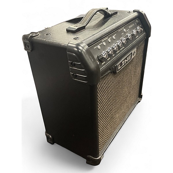 Used Line 6 Spider IV 15W 1X8 Guitar Combo Amp