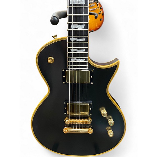 Used ESP E-II Eclipse Black Solid Body Electric Guitar