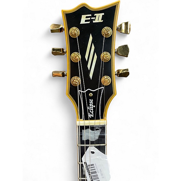 Used ESP E-II Eclipse Black Solid Body Electric Guitar