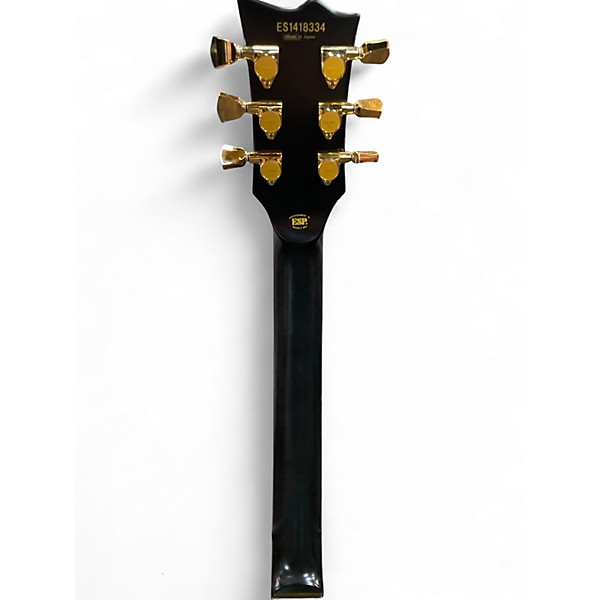 Used ESP E-II Eclipse Black Solid Body Electric Guitar