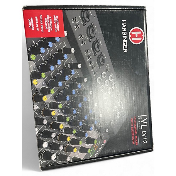 Used Harbinger LV12 Powered Mixer