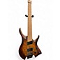 Used Nk HEADLESS 7 STRING Brown Solid Body Electric Guitar thumbnail